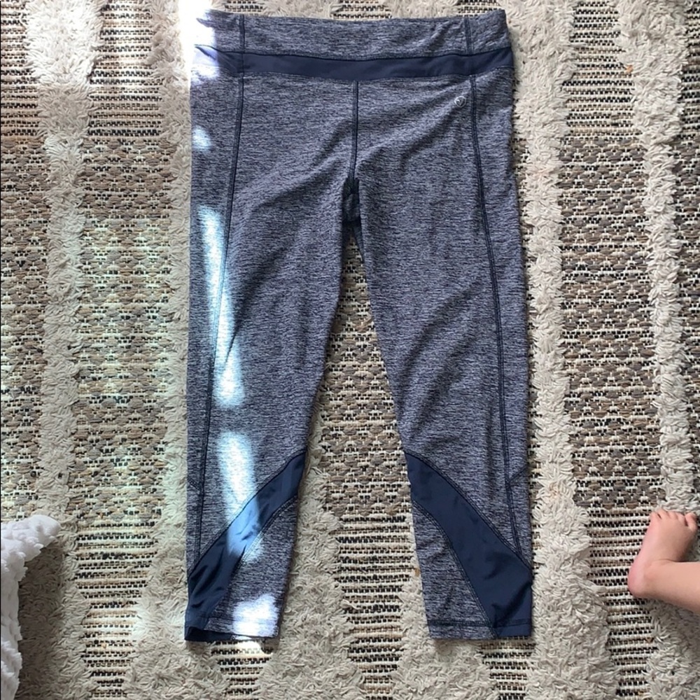 Mesh yoga pants